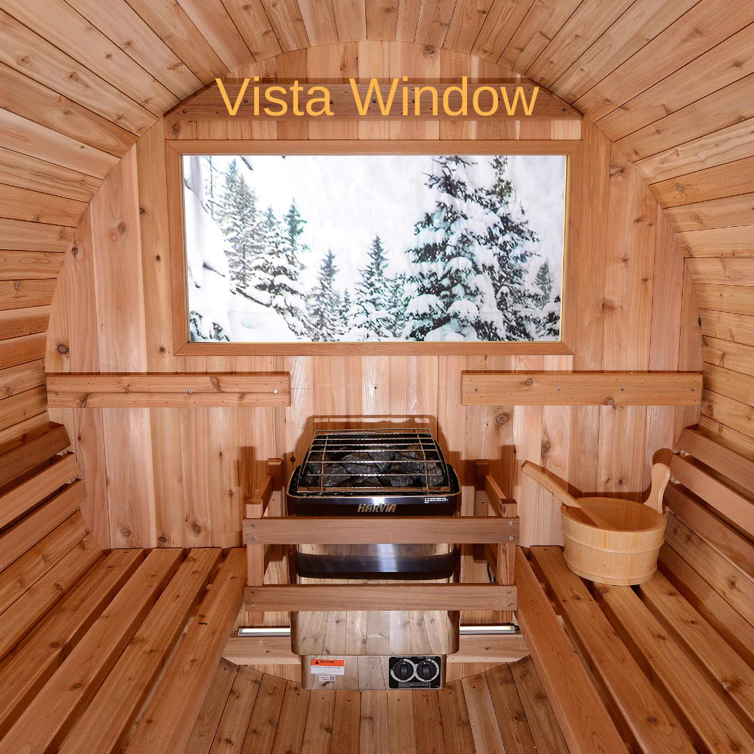Almost-heaven-sauna-barrel-canopy-audra-2-4-person-hemfir-vista window- 