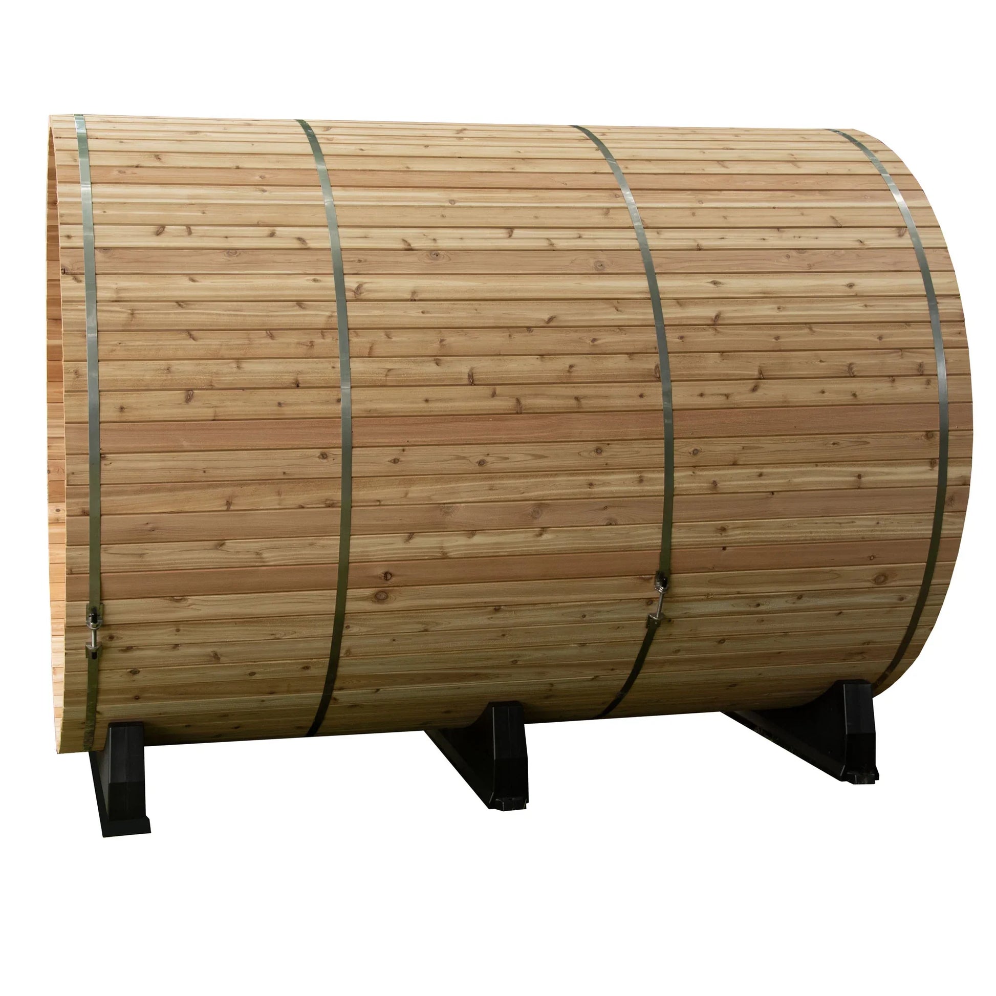 almost heaven saunas-charleston-4 person- canopy barrel sauna-rustic cedar-outdoor sauna-indoor sauna-wood sauna-barrel sauna